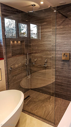 En-suites, wet rooms and spa experience.